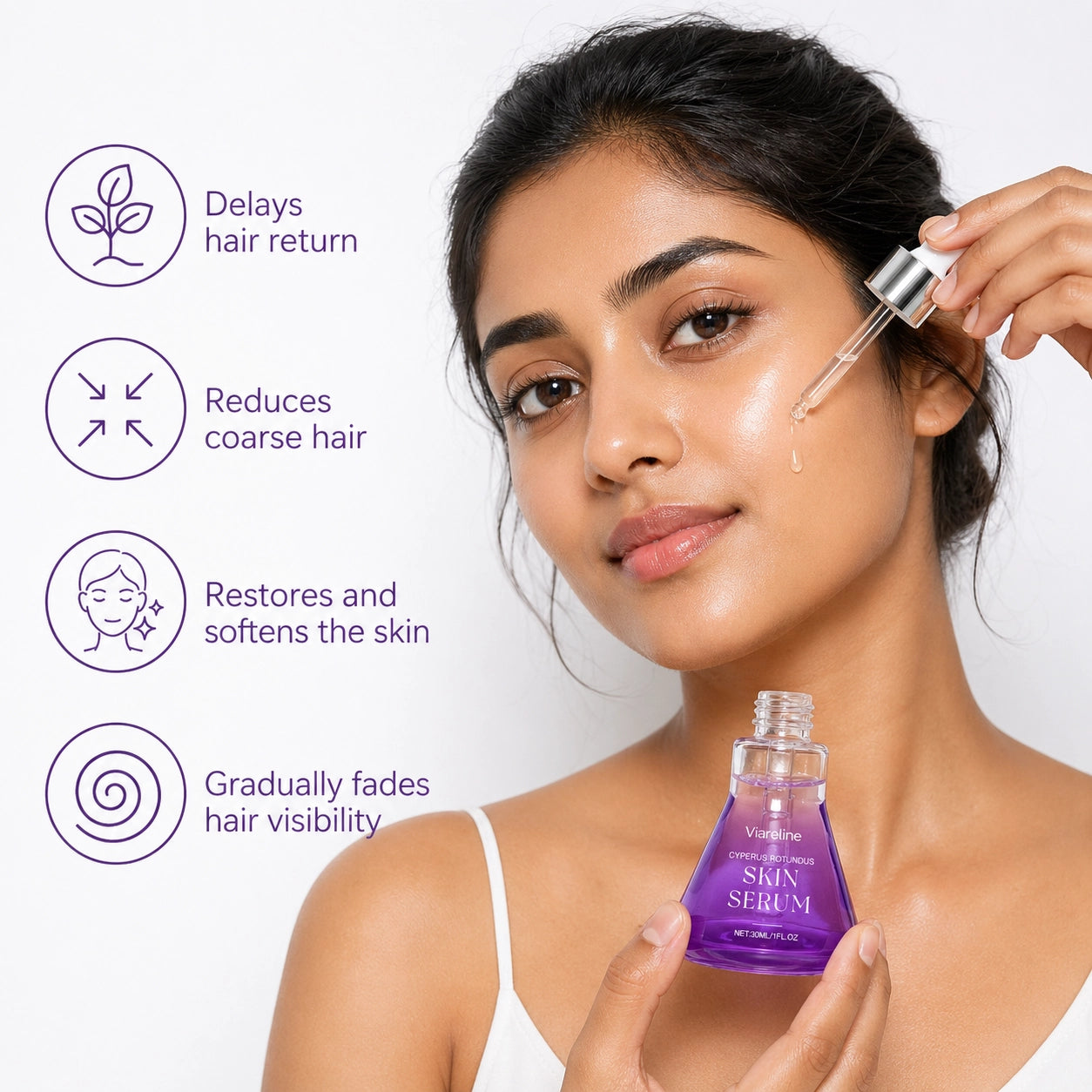 Viareline  - Cyperus Rotundus Skin Serum